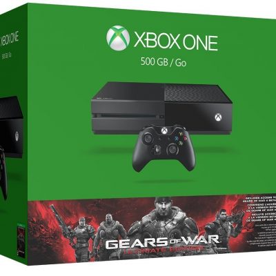 Xbox One 500GB Console – Gears of War: Ultimate Edition Bundle Was $350 Now $299!