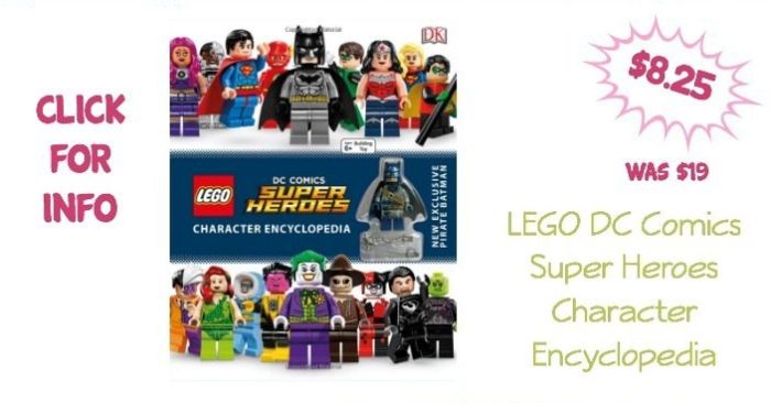 LEGO DC Comics Super Heroes Character Encyclopedia Just $8.25 (Was $19)!