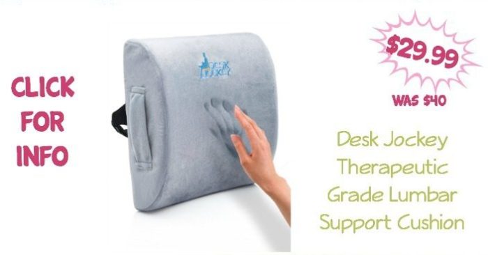 Lumbar Support Cushion Just $29.99! (Was $40!)