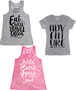 Free-Spirited Flair Tees and Tanks Up to 55% Off!