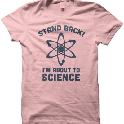 Women’s Light Pink ‘Stand Back’ Tee – Just $12.99!