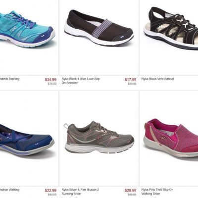 Ryka Footwear Up TO 70% Off, As Low As $14.99 At Zulily!